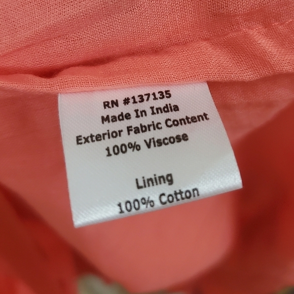 Bella Tu XL Avery Beaded Floral Phesant Bird Dress - Picture 10 of 10